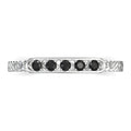 Onyx Black Moissanite ID Bracelet