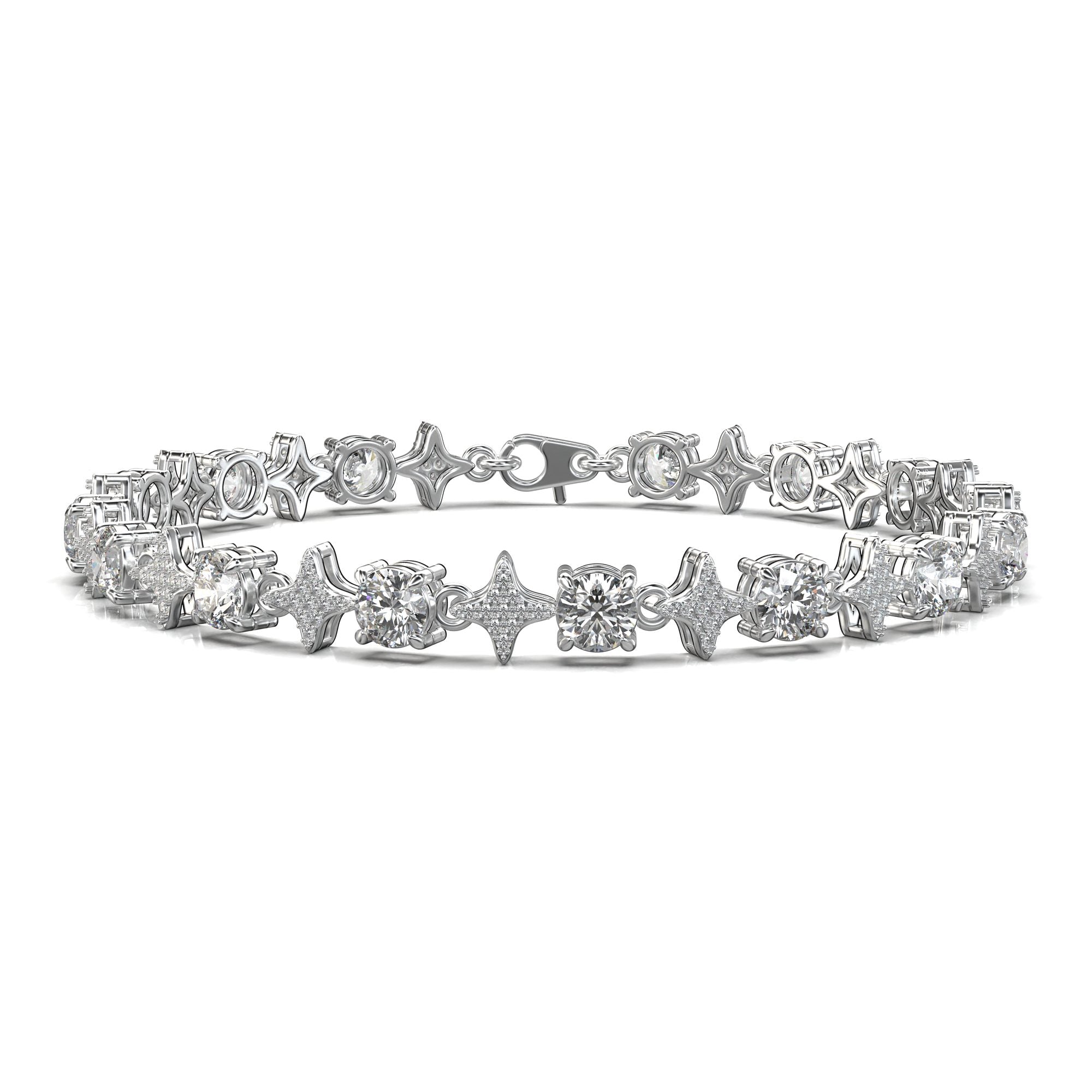 Rigel Star-Link Tennis Bracelet