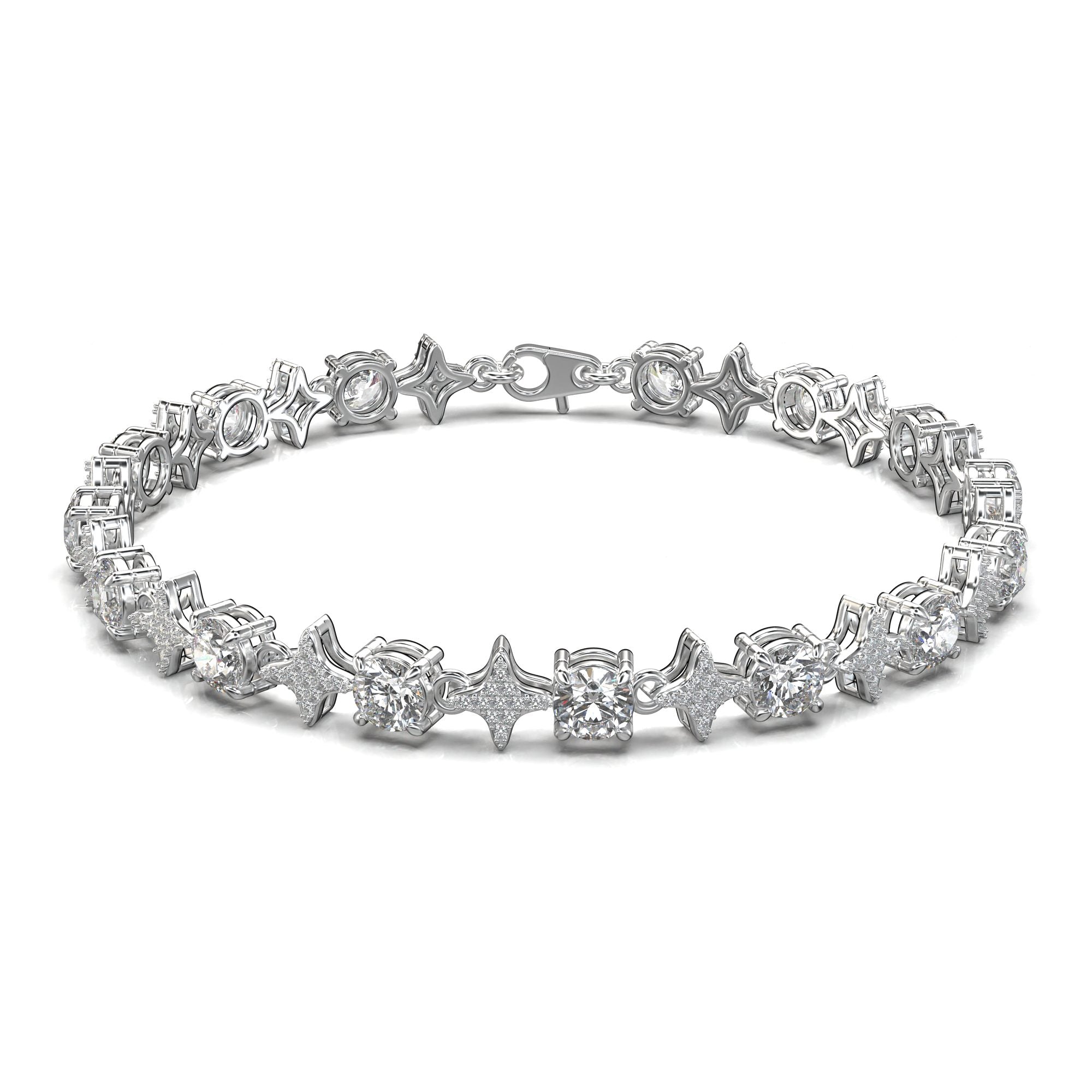 Rigel Star-Link Tennis Bracelet