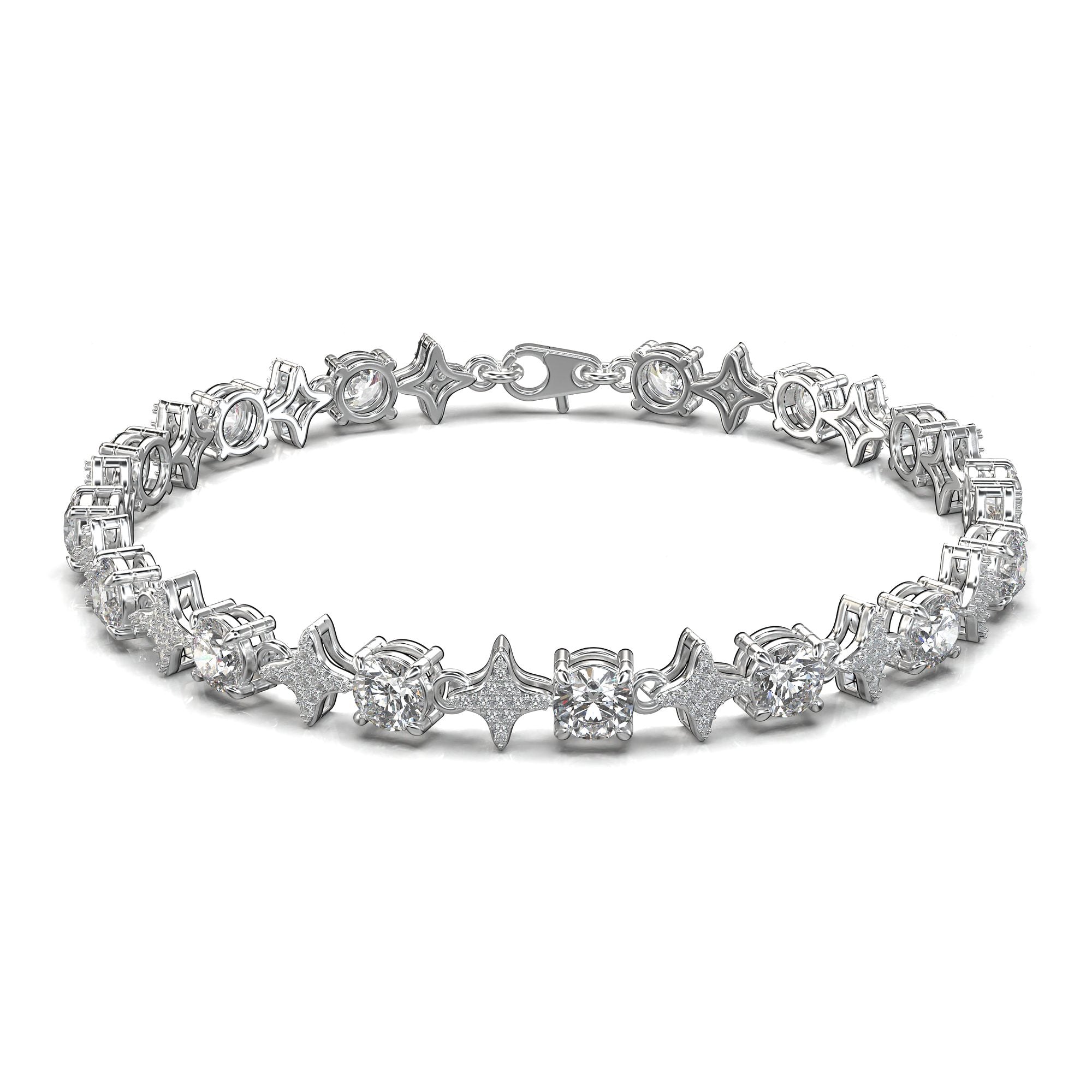 Rigel Star-Link Tennis Bracelet