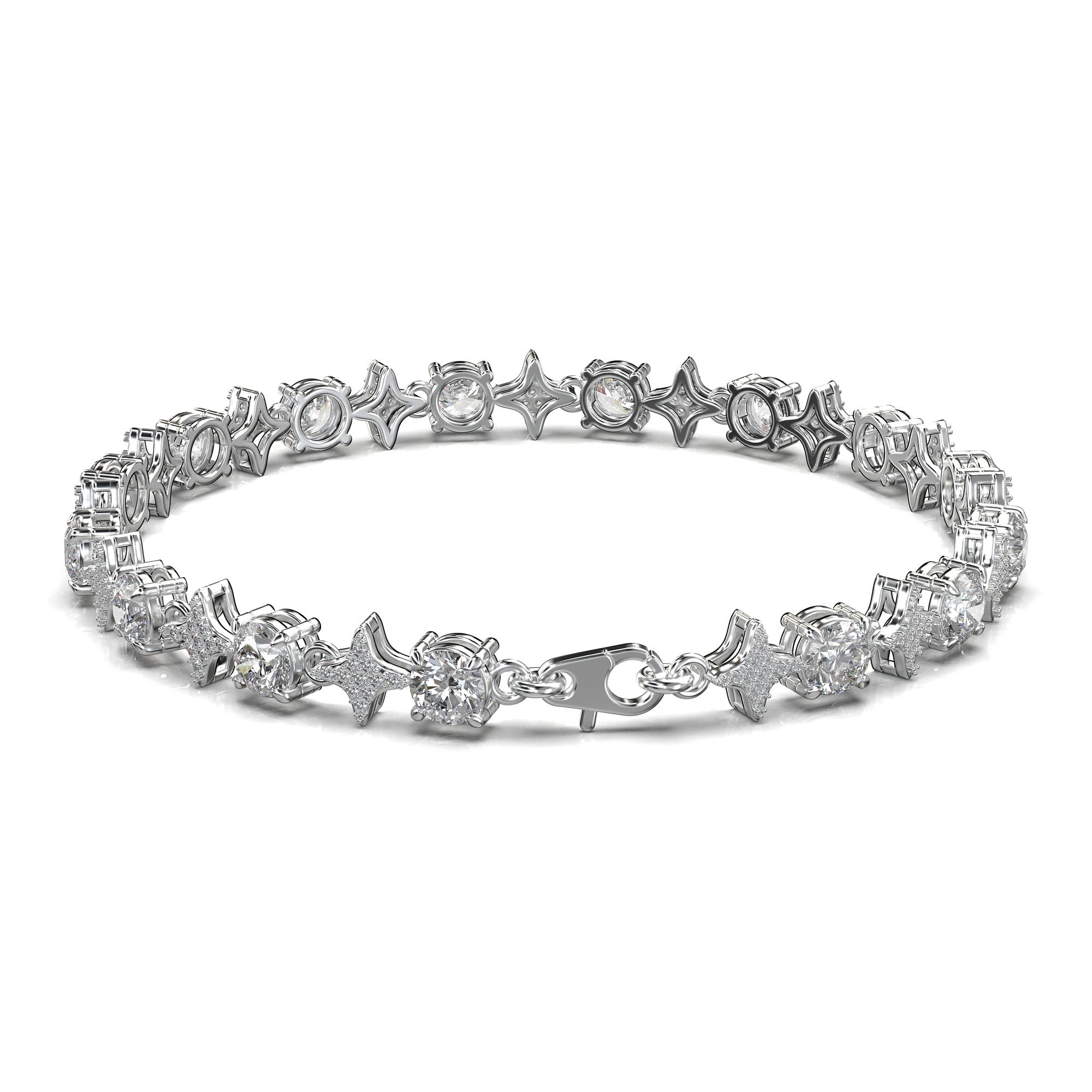 Rigel Star-Link Tennis Bracelet
