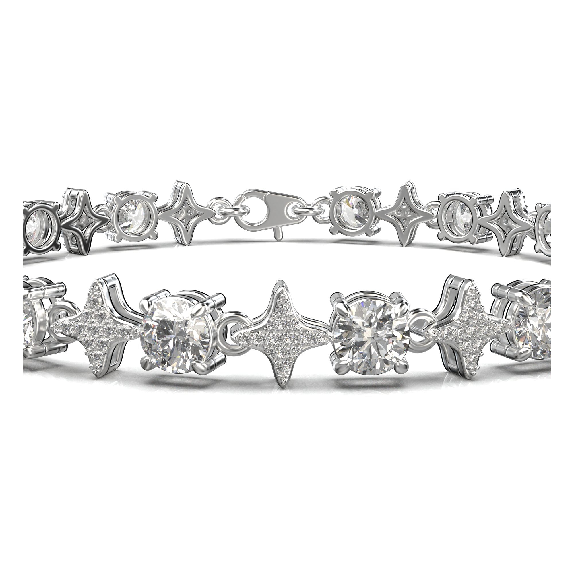 Rigel Star-Link Tennis Bracelet