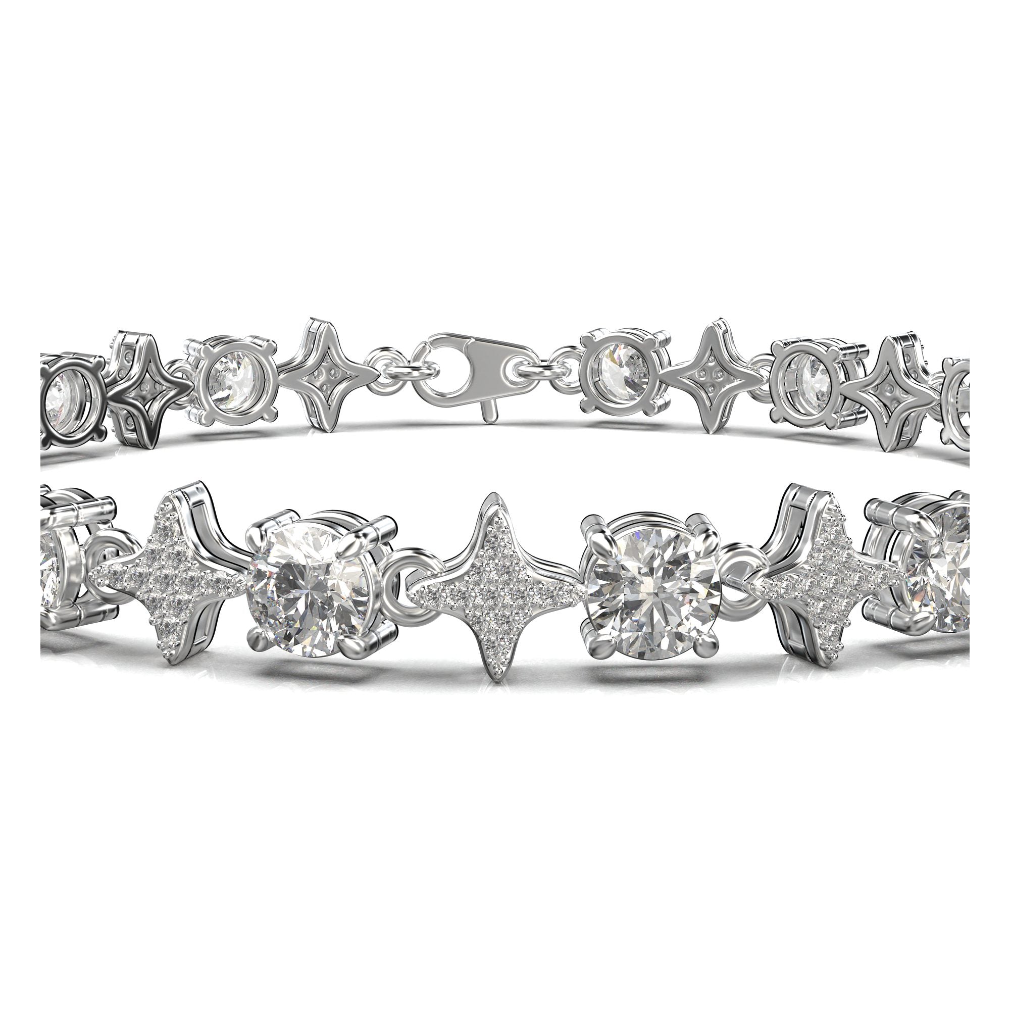 Rigel Star-Link Tennis Bracelet