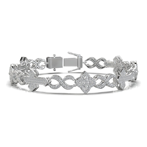 Pollux Infinity Pavé Bracelet