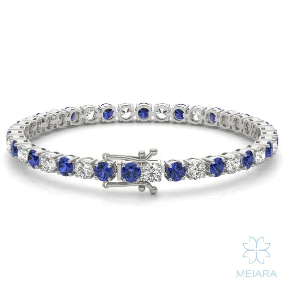 Solis Sapphire Classic Tennis Bracelet