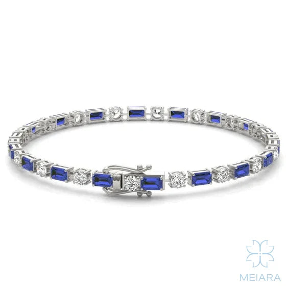 Sapphire Imperial Tennis Bracelet - view 3