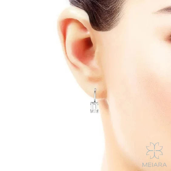 Aria Emerald Zion Drop Earrings