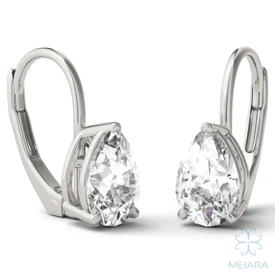 Aria Pear Zion Drop Earrings