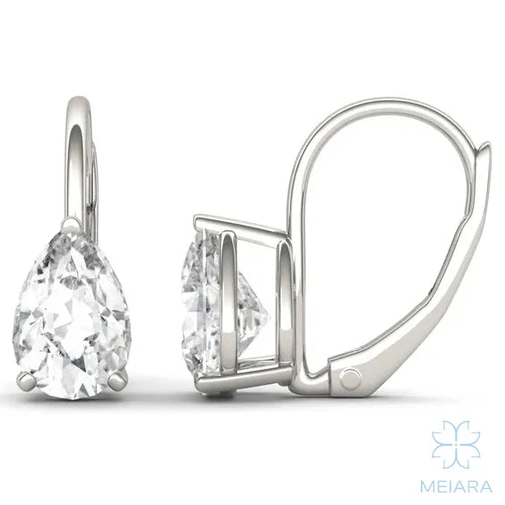Aria Pear Zion Drop Earrings