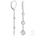 Aria Triple Tier Drop Earrings