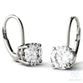 Aria Round Brilliant Zion Drop Earrings