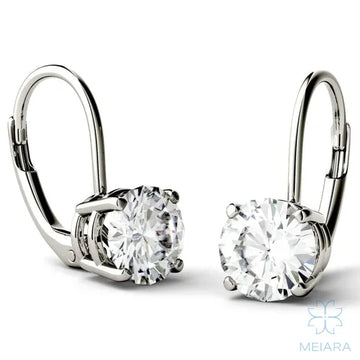 Aria Round Brilliant Zion Drop Earrings