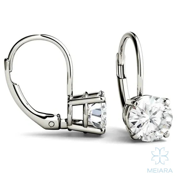 Aria Round Brilliant Zion Drop Earrings