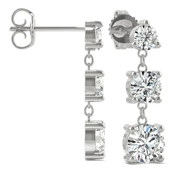 Aria Pia Drop Earrings — view 2