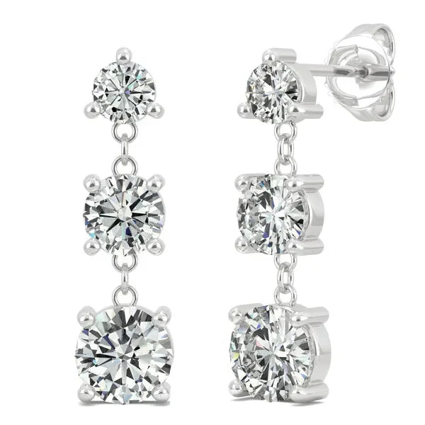 Aria Pia Drop Earrings — view 3