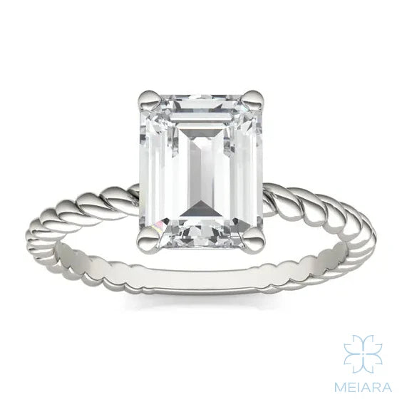 Eve Emerald Radiance Rope Solitaire
