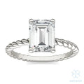 Eve Emerald Radiance Rope Solitaire