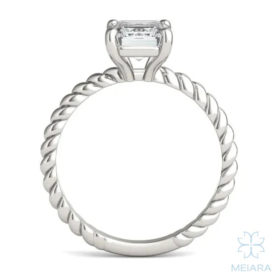 Eve Emerald Radiance Rope Solitaire