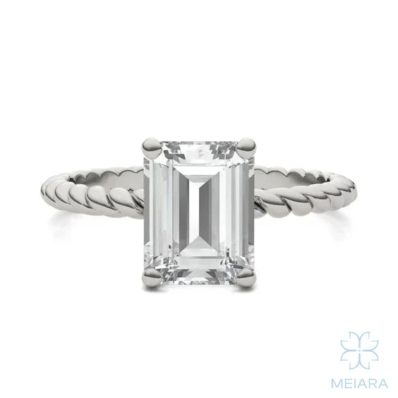 Eve Emerald Radiance Rope Solitaire
