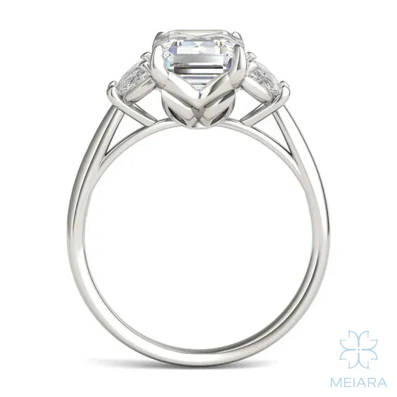 Eve Emerald Eclipse of Love Three-Stone Ring
