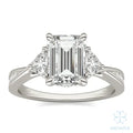 Eve Emerald Three-Stone Ring