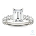 Eve Emerald Firecrest Engagement Ring