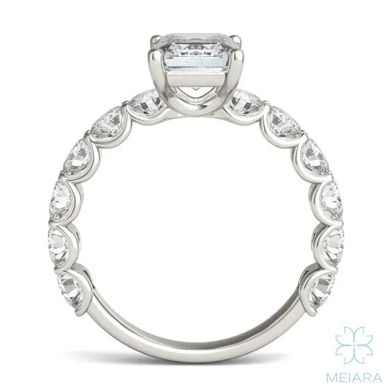 Eve Emerald Firecrest Engagement Ring