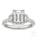 Lume Emerald Three-Stone Ring