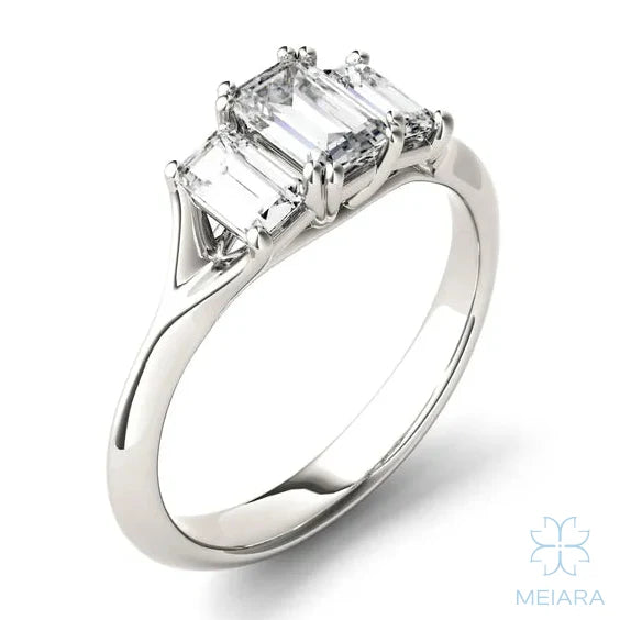Eve Emerald Classic Engagement Ring