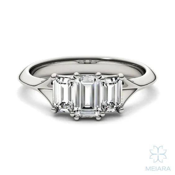 Eve Emerald Classic Engagement Ring