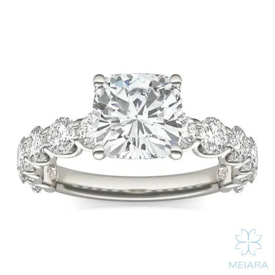 Eve Cushion Radiant Firecrest Engagement Ring