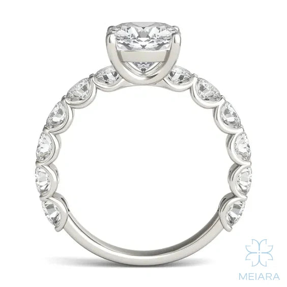 Eve Cushion Radiant Firecrest Engagement Ring
