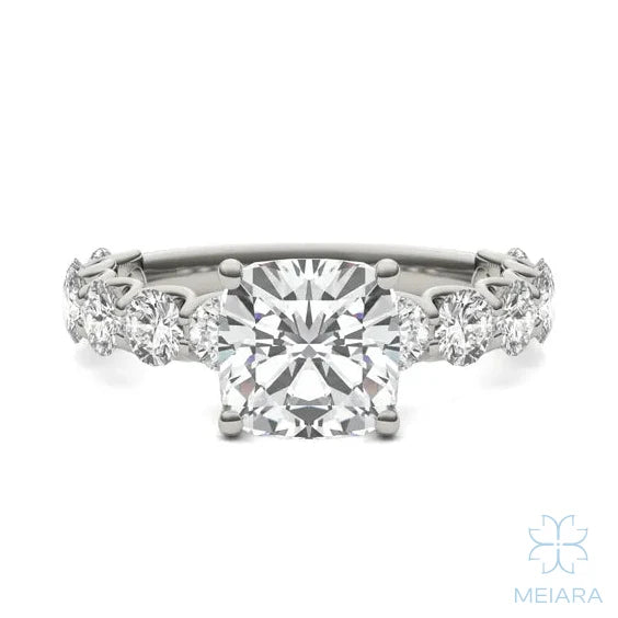 Eve Cushion Radiant Firecrest Engagement Ring
