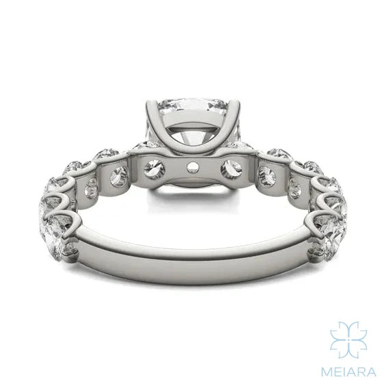 Eve Cushion Radiant Firecrest Engagement Ring