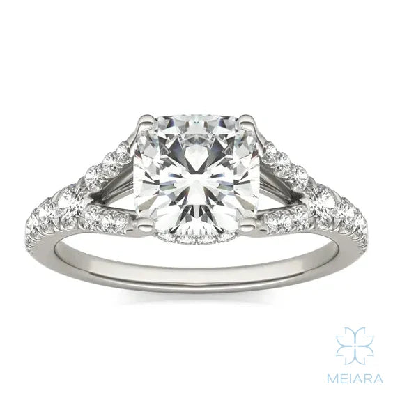 Eve Cushion Duo Engagement Ring