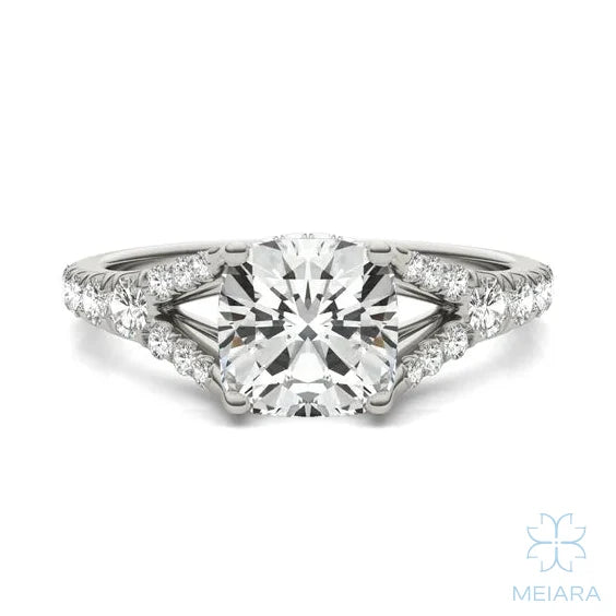 Eve Cushion Duo Engagement Ring