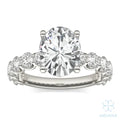 Eve Oval Radiant Firecrest Engagement Ring