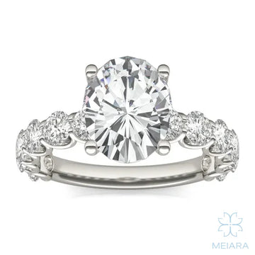 Eve Oval Radiant Firecrest Engagement Ring