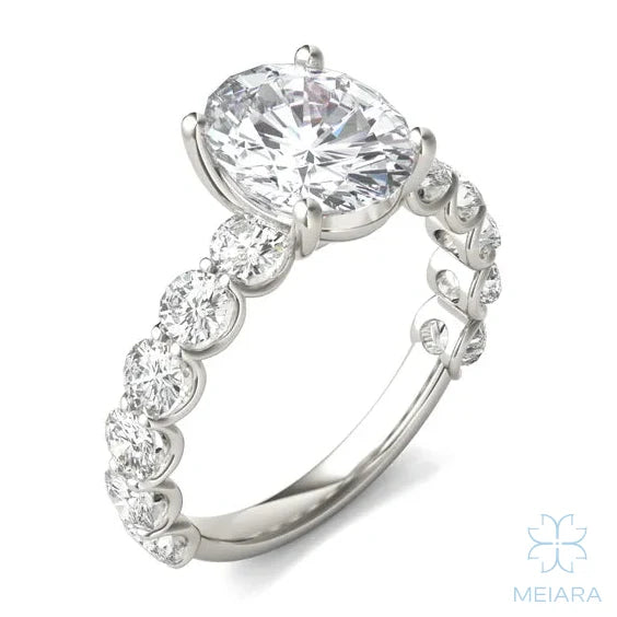 Eve Oval Radiant Firecrest Engagement Ring