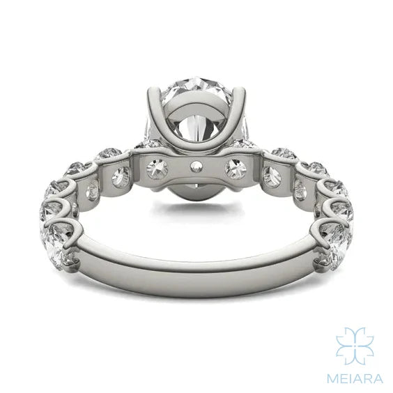 Eve Oval Radiant Firecrest Engagement Ring