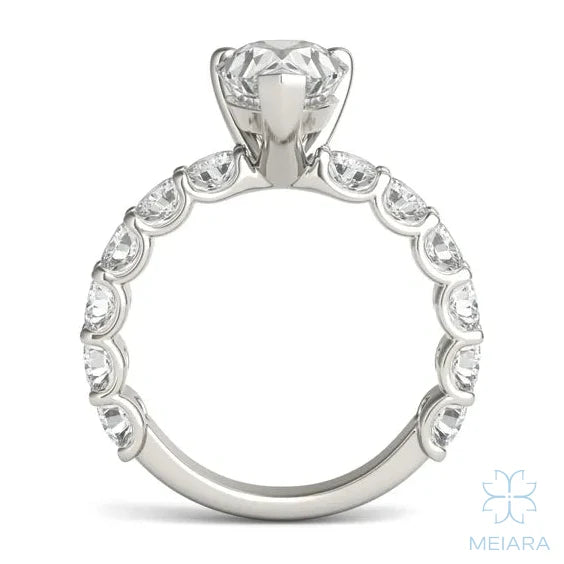 Eve Pear Radiant Firecrest Engagement Ring