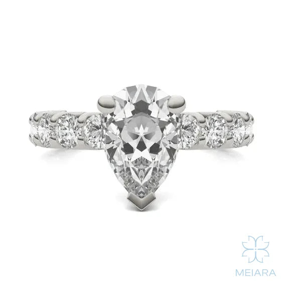 Eve Pear Radiant Firecrest Engagement Ring