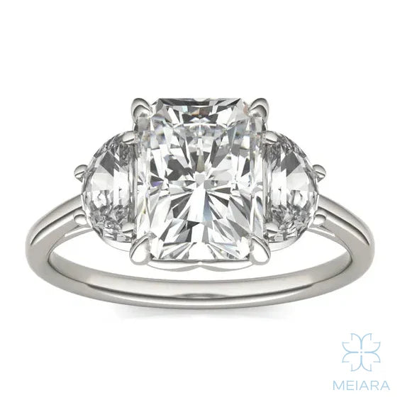 Eve Eclipse of Love Three-Stone Ring