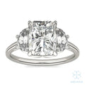 Eve Eclipse of Love Three-Stone Ring