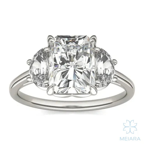 Eve Radiant Eclipse of Love Three-Stone Ring