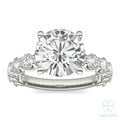 Eve Round Radiant Firecrest Engagement Ring