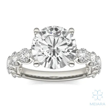 Eve Round Radiant Firecrest Engagement Ring