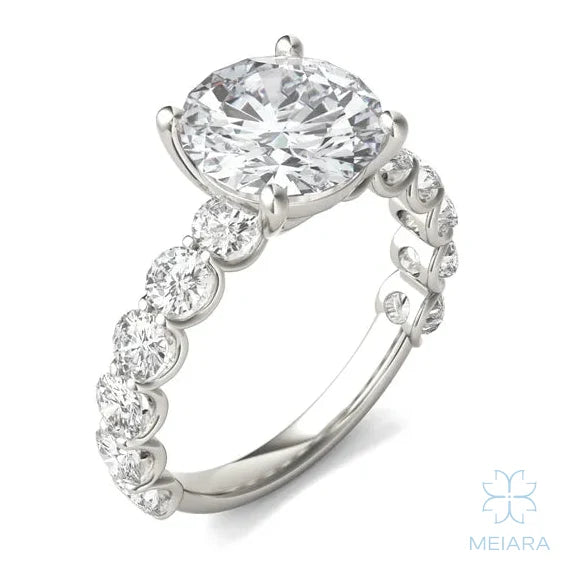Eve Round Radiant Firecrest Engagement Ring