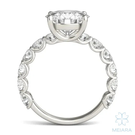 Eve Round Radiant Firecrest Engagement Ring