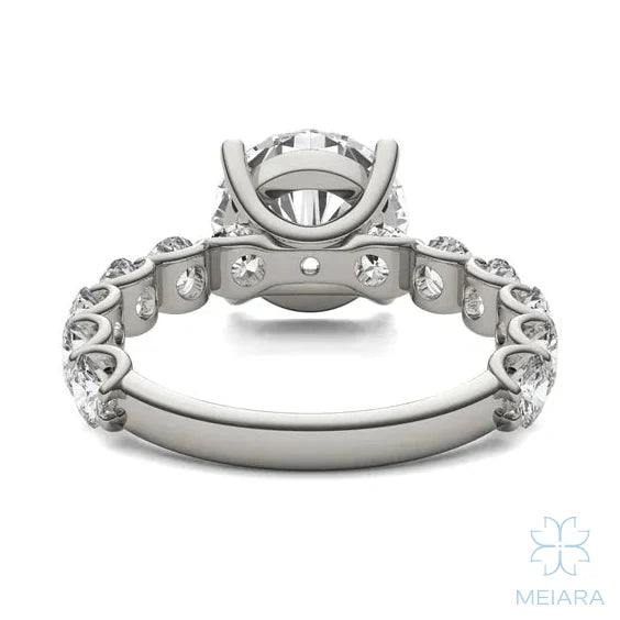 Eve Round Radiant Firecrest Engagement Ring